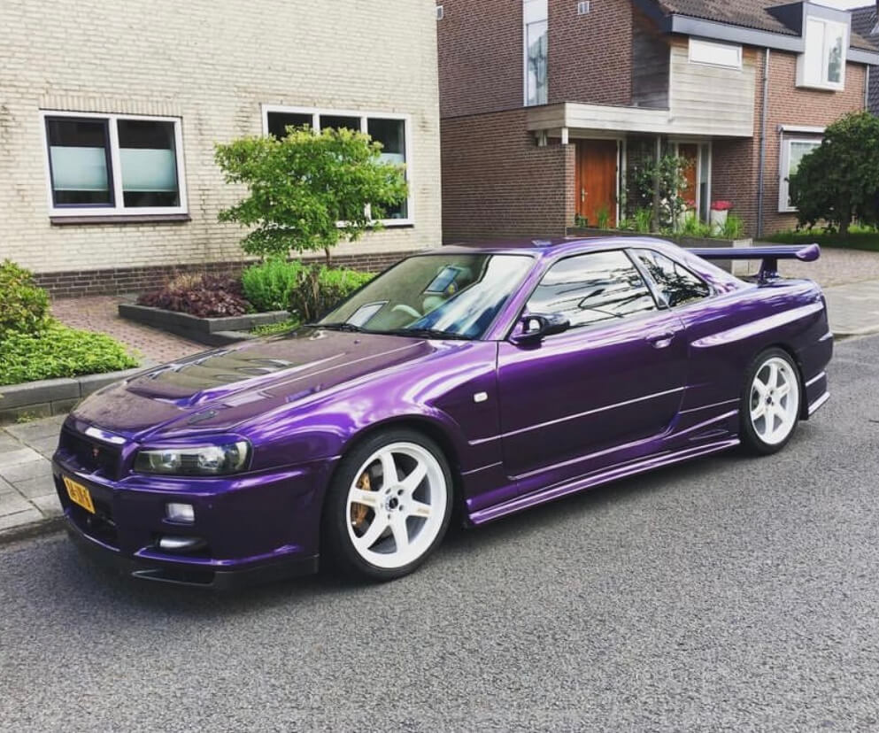 34-JJV-6: NISSAN SKYLINE uit 1999