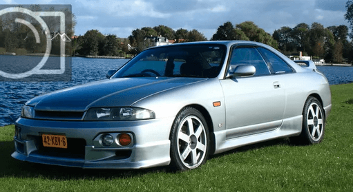 40-KBV-6: NISSAN SKYLINE uit 1993