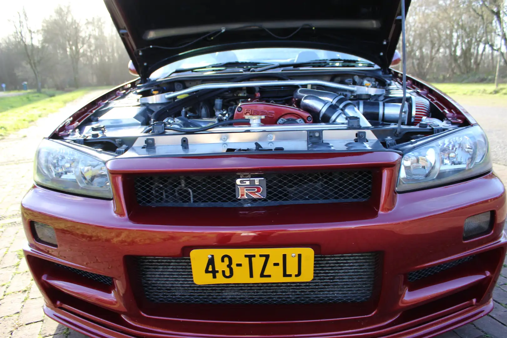 43-TZ-LJ: NISSAN SKYLINE R34-GTR V-SPEC uit 2001